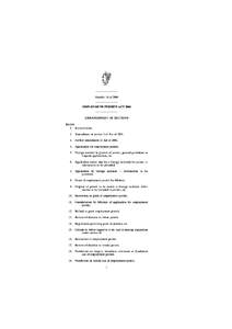 ———————— Number 16 of 2006 ———————— EMPLOYMENT PERMITS ACT 2006 ———————— ARRANGEMENT OF SECTIONS