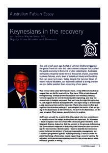British people / John Maynard Keynes / Keynesian Revolution / Recession / Great Depression in Australia / Fiscal policy / Great Depression / Business cycle / Stagflation / Keynesian economics / Economics / Macroeconomics