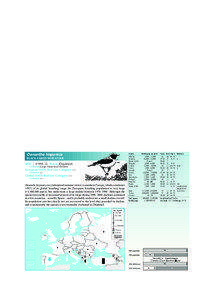 Birds in Europe – Thrushes, robins and chats  Oenanthe cypriaca