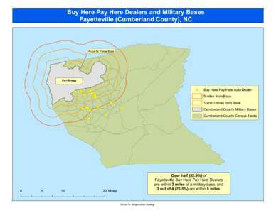 Buy Here Pay Here Dealers and Military Bases Fayetteville (Cumberland County), NC Pope Air Force Base  Fort Bragg