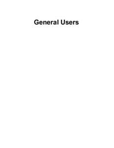 General Users  General Users 1 1.1