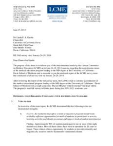 Barbara Barzansky, PhD, MHPE Co-Secretary Liaison Committee on Medical Education American Medical Association 330 North Wabash Avenue, Suite[removed]Chicago, IL[removed]