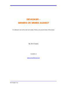 Devadasis - Sinners or Sinned Against