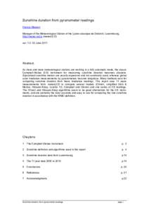 Microsoft Word - Sunshine duration from pyranometer readings.doc