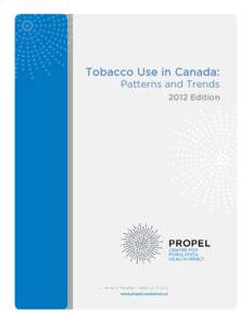 Microsoft Word - Tobacco Use in Canada_2012_20120117