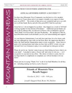 MOUNTAIN VIEW NEWS  Volume 21, Issue 7 1