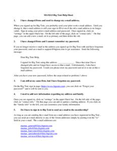 Microsoft Word - Big Tent Help Sheet.doc