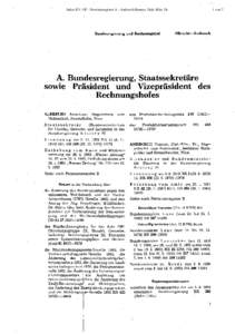 Index XV. GP - Personenregister A - Androsch Hannes, Dipl.-Kfm. Dr.  Bundesregierung und Rechnungshof 1 von 7