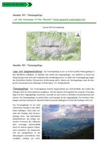 Geopark „Erz der Alpen“  Geosite 90: Tennengebirge …on the homepage of the Geopark (www.geopark-erzderalpen.at) Geosite 90) Tennengebirge