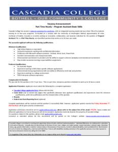 Employment / Management / Recruitment / Application software / Spreadsheet / Bachelor of Science in Information Technology / SAS / Microsoft Excel / Software / Human resource management / Computing