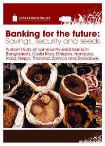 Banking for the future:  Savings, security and seeds