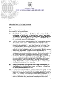 Politics / Commonwealth Heads of Government Meeting / Commonwealth Ministerial Action Group / International relations / Commonwealth of Nations / Political history of Canada