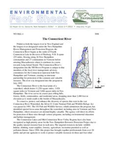 WD-R&L[removed]The Connecticut River Prided as both the largest river in New England and