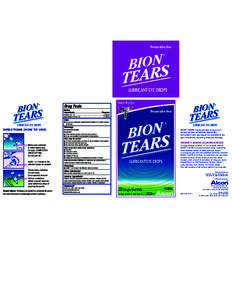 Preservative-Free  BION ®