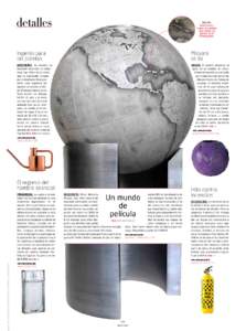 MAPAS. Realizada a mano, la sombra que rodea los países es el último paso.