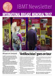 IBMT Newsletter www.international-brigades.org.uk Issue 27 / Autumn[removed]Stuart Forster/whyeyephotography.com