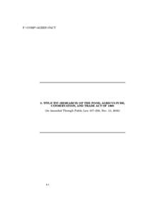 F:\COMP\AGRES\FACT  3. TITLE XVI (RESEARCH) OF THE FOOD, AGRICULTURE, CONSERVATION, AND TRADE ACT OF[removed]As Amended Through Public Law 107–293, Nov. 13, 2002]