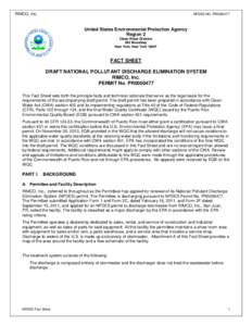 RIMCO, Inc.  NPDES NO. PR0000477 United States Environmental Protection Agency Region 2