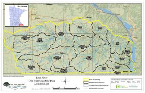 Wabasha  Map Overview Winona