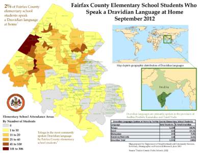 Fairfax County Elementary School Students Who Speak a Dravidian Language at Home