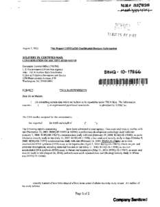 8EHQ-11-17866D  TSCA 8(e) Notice