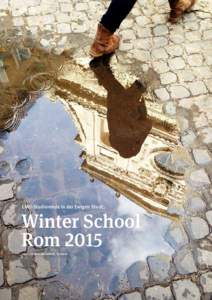 LMU-Studierende in der Ewigen Stadt  Winter School Rom 2015 von LUDWIG KRAMMER, Student