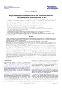 Astronomy & Astrophysics A&A 575, L5[removed]DOI: [removed][removed]