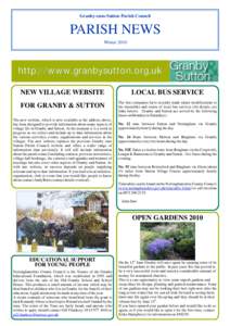 Granby-cum-Sutton Parish Council  PARISH NEWS Winter[removed]http://www.granbysutton.org.uk
