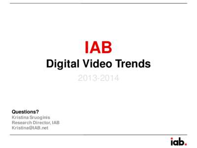 IAB Slides for Mary Meeker