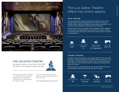 Digital cinema / Theatre / Chair / Visual arts / Entertainment / Knowledge / Movie theater / Rooms / Catering