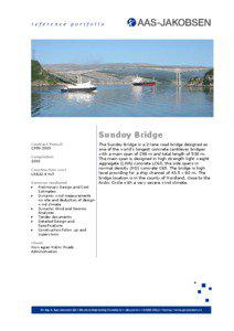 Sundøy Bridge Contract Period[removed]