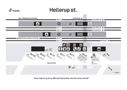 Hellerup st. Spor 7/8 København/Vanløse