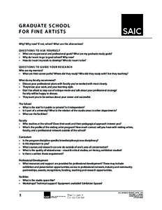 Council of Independent Colleges / School counselor / Department of Civil and Environmental Engineering /  University of Illinois at Urbana-Champaign / North Central Association of Colleges and Schools / Graduate school / School of the Art Institute of Chicago