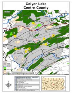 Colyer Lake Centre County us R