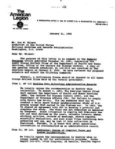 Herbicides / Operation Ranch Hand / Vietnam War / Cult of the Dead Cow / Computer file / National Archives and Records Administration / American Legion / Politics / War / Agent Orange / Environmental issues with war