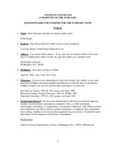 Law / Education in the United States / University of Chicago Law School / Harvard Law School Public Interest Auction / Martin D. Ginsburg / Harvard University / Harvard Law School / Elena Kagan