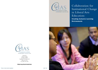 Consortium on High Achievement and Success Collaboration for Institutional Change in Liberal Arts