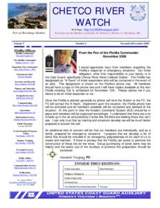 CHETCO RIVER WATCH Port of Brookings Harbor Volume V