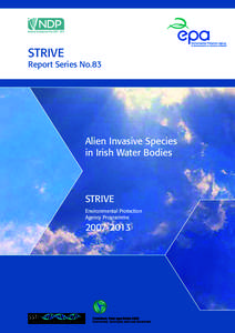 STRIVE  Report Series No.83 Alien Invasive Species in Irish Water Bodies