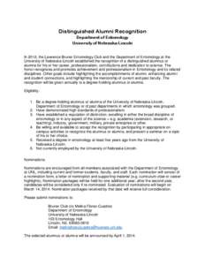 University of Nebraska–Lincoln / Lincoln /  Nebraska / Abraham Lincoln / Alumnus / Geography of the United States / Nebraska / Lawrence Bruner / Entomology