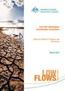 Low-flow hydrological classification of Australia