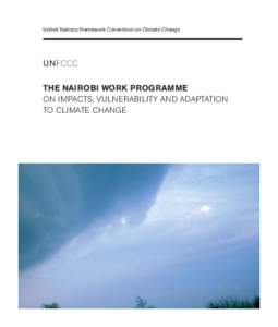 THE NAIROBI WORK PROGRAMME ON IMPACTS, VULNERABILITY AND ADAPTATION TO CLIMATE CHANGE