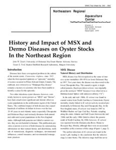 NRAC Fact Sheet No. 200 – 1993  Northeastern Regional Aquaculture Center University of