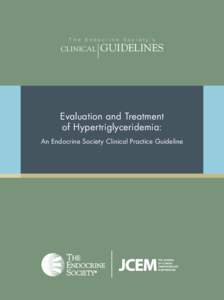 The Endocrine Society’s  	Clinical Guidelines