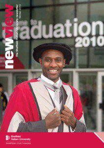 The Sheffield Hallam University newsletter Winter 2010