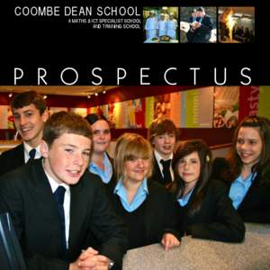 COOMBE DEAN SCHOOL A MATHS & ICT SPECIALIST SCHOOL AND TRAINING SCHOOL P R O S P E C T U S
