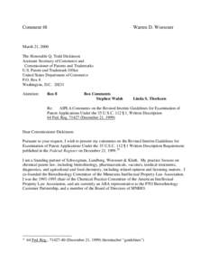 Law / Property law / Title 35 of the United States Code / Reduction to practice / Patent / Claim / Person having ordinary skill in the art / Schwegman /  Lundberg /  Woessner & Kluth / On-sale bar / Patent law / United States patent law / Civil law