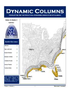Dynamic Columns Newsletter for the Structural Engineers Association of Alabama Volume 14, Number 3 Fall 2012