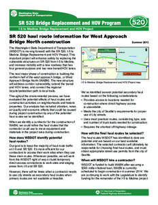 Washington / Transportation in the United States / Seattle metropolitan area / Washington State Department of Transportation / Washington State Route 520