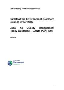 Part III of the Environment (Northern Ireland) Order 2002